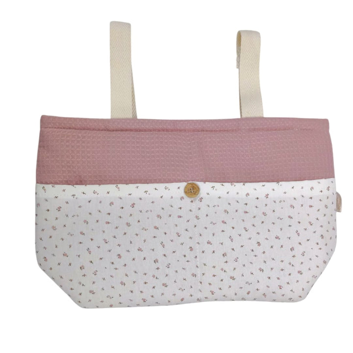 Bolso Carrito florecitas new rosa