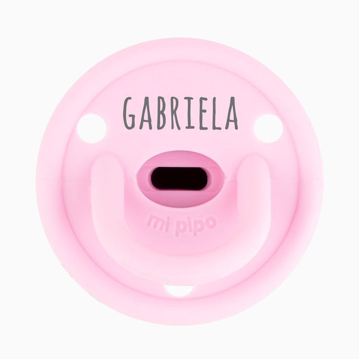 Chupete Gummy Rosa Personalizable