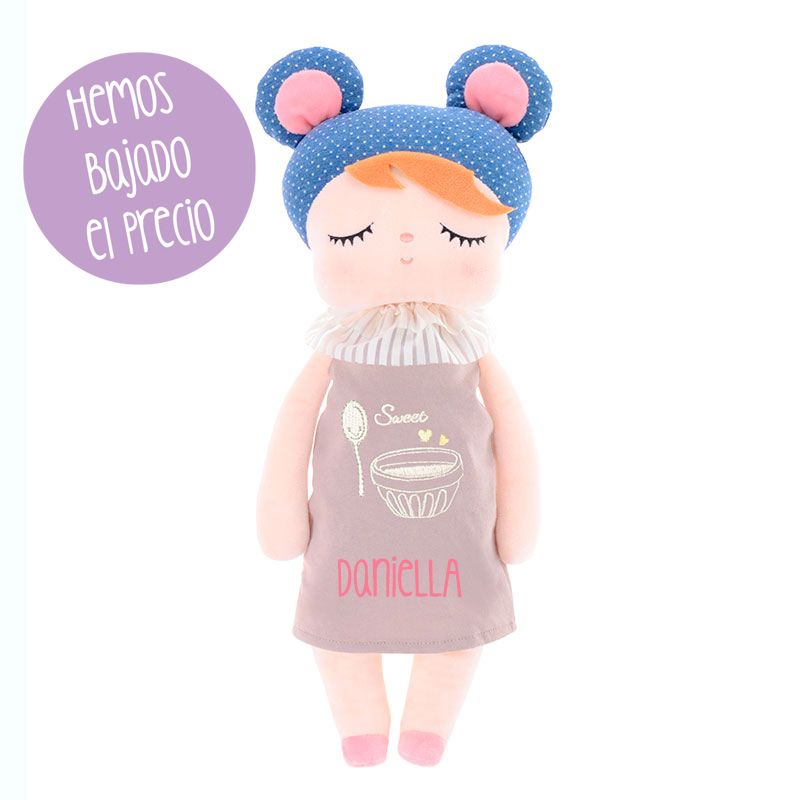 Muñeca Metoo Angela Retro Osito personalizada