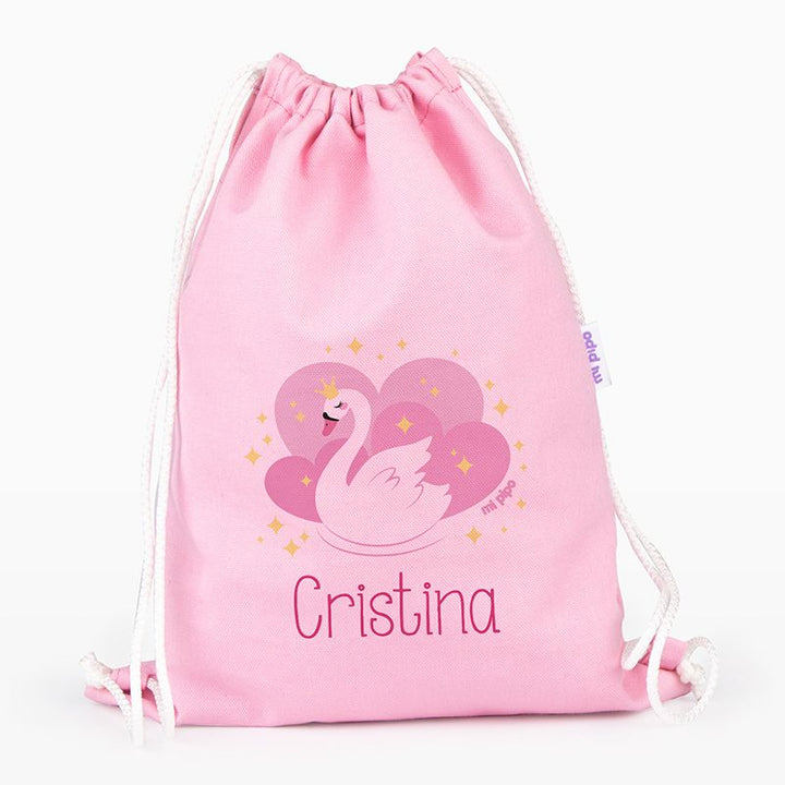 Petate Medium Lona Cisne personalizado, color a elegir - Mikeko