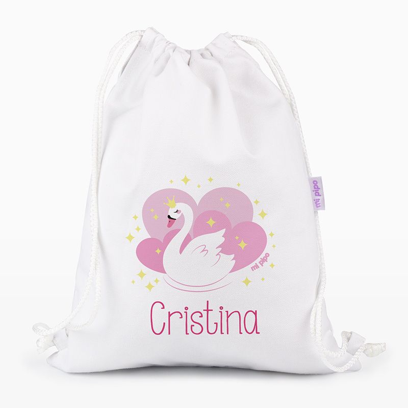 Petate Medium Lona Cisne personalizado, color a elegir - Mikeko