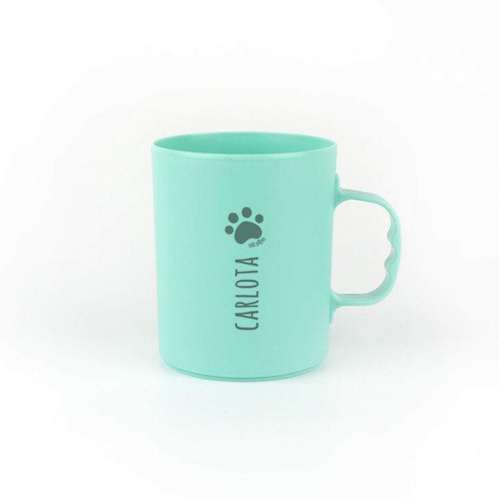 Taza Basic Personalizada Huella, elige color - Mikeko