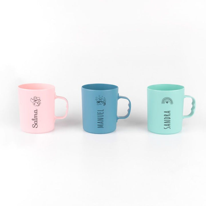 Taza Basic Personalizada Tiara, elige color - Mikeko